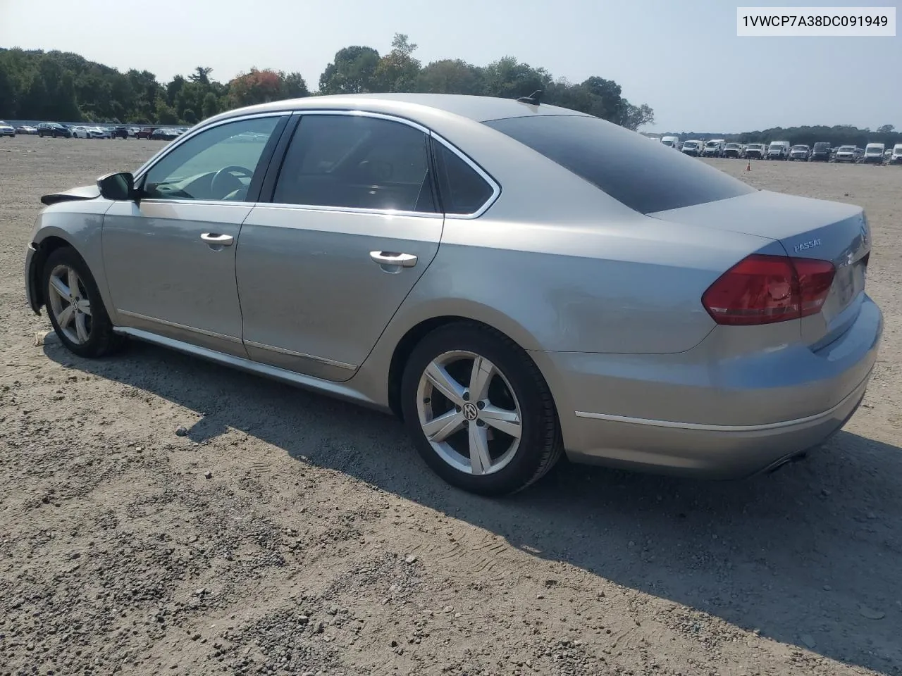 2013 Volkswagen Passat Sel VIN: 1VWCP7A38DC091949 Lot: 71393224