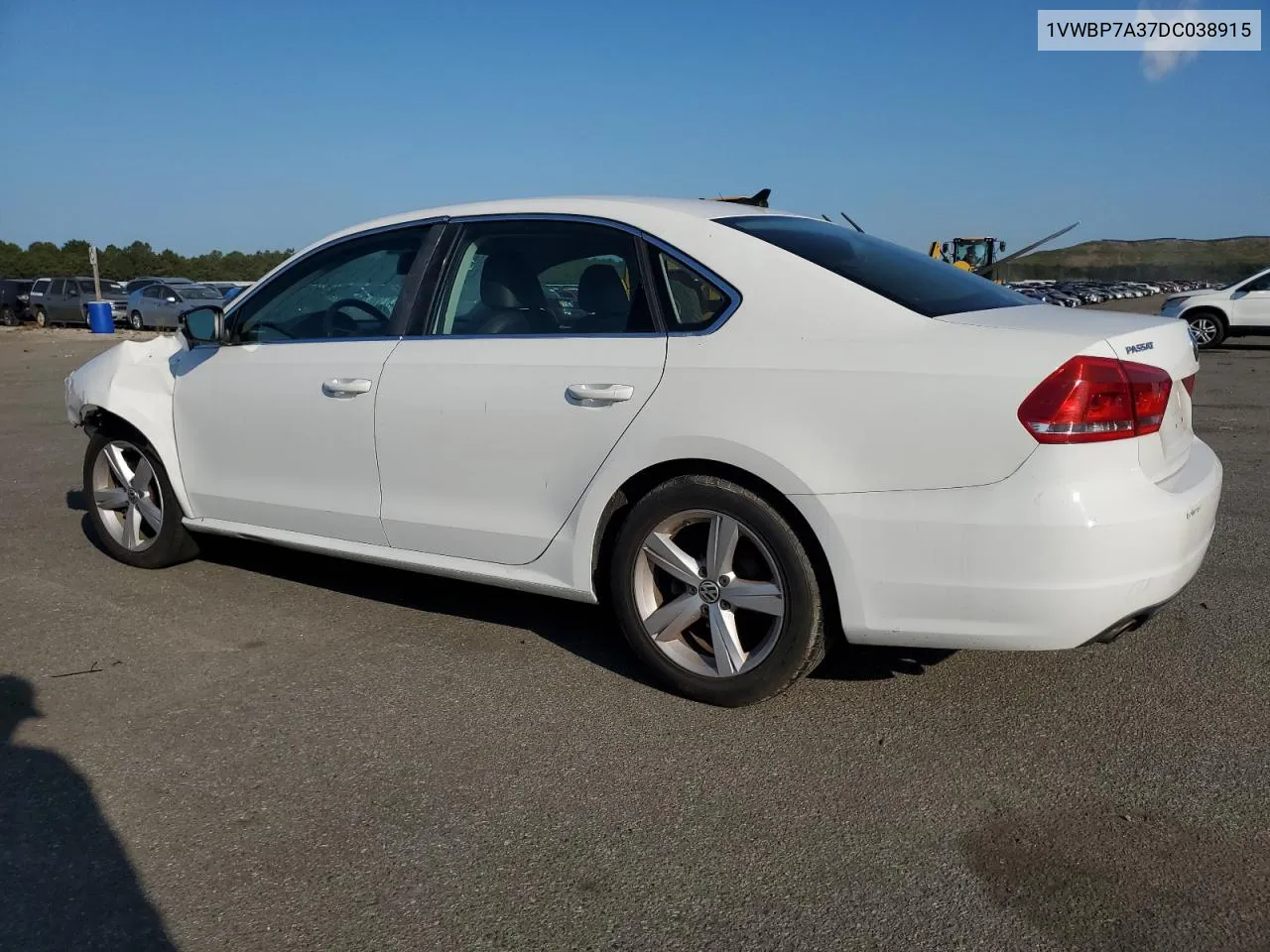 1VWBP7A37DC038915 2013 Volkswagen Passat Se