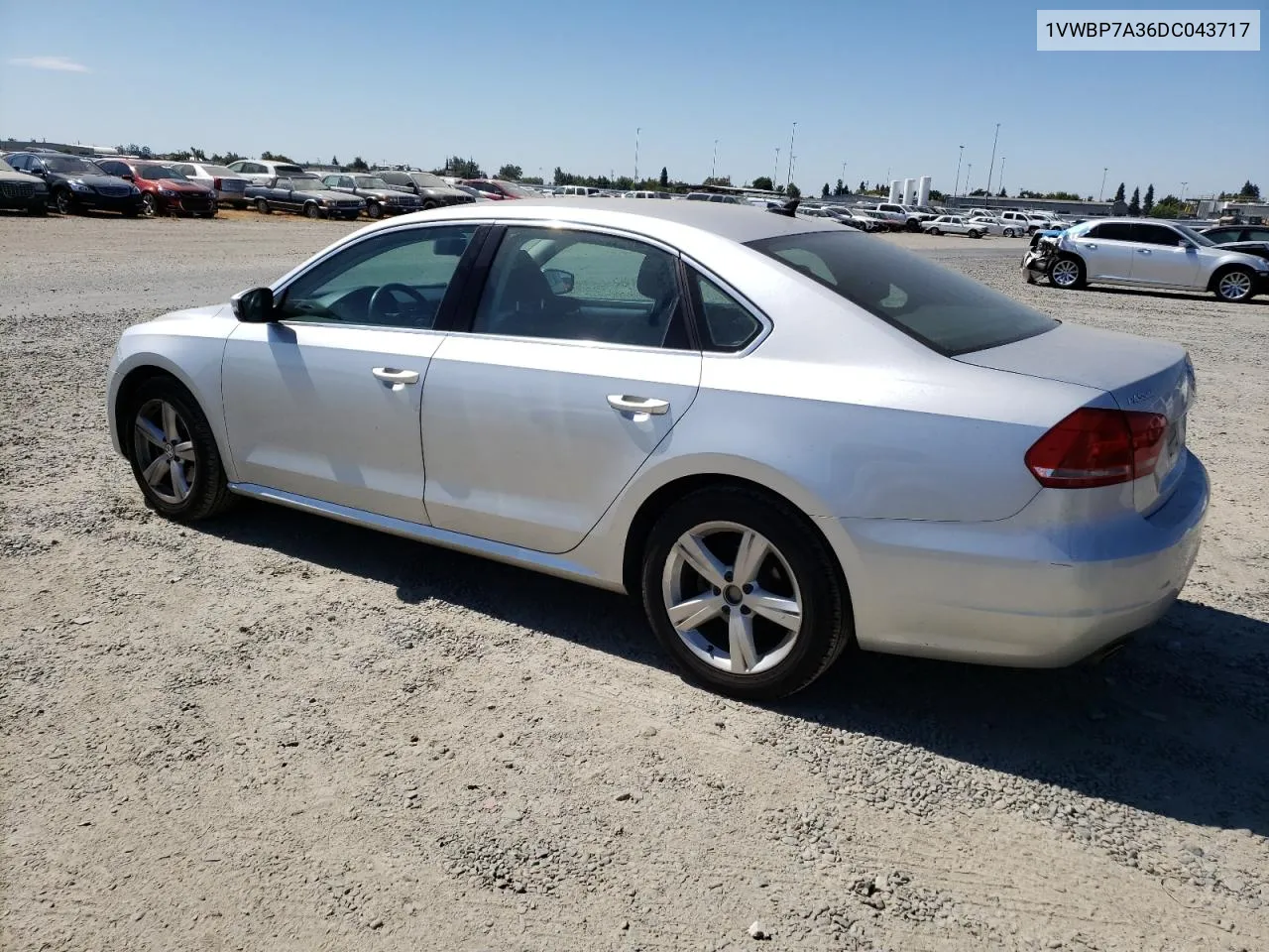 2013 Volkswagen Passat Se VIN: 1VWBP7A36DC043717 Lot: 71686624