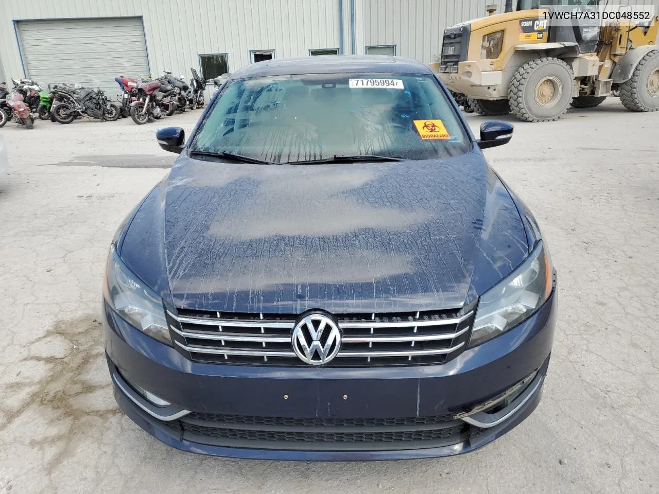 2013 Volkswagen Passat Sel VIN: 1VWCH7A31DC048552 Lot: 71795994