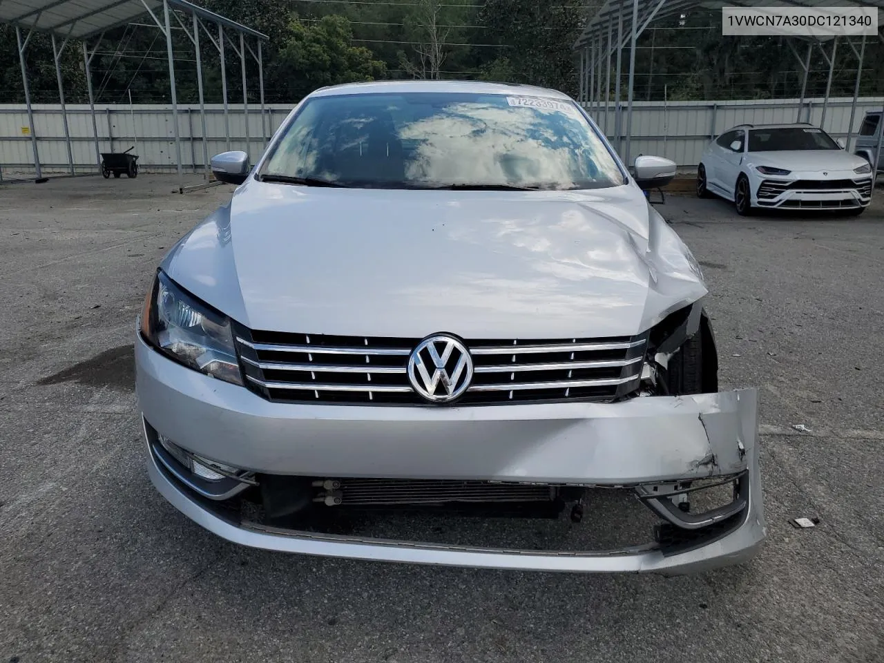 2013 Volkswagen Passat Sel VIN: 1VWCN7A30DC121340 Lot: 72233974