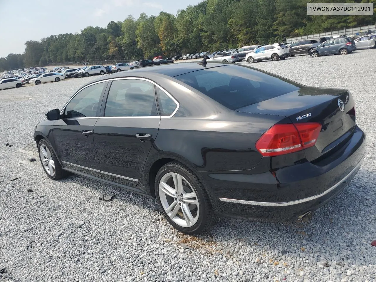 2013 Volkswagen Passat Sel VIN: 1VWCN7A37DC112991 Lot: 72608114