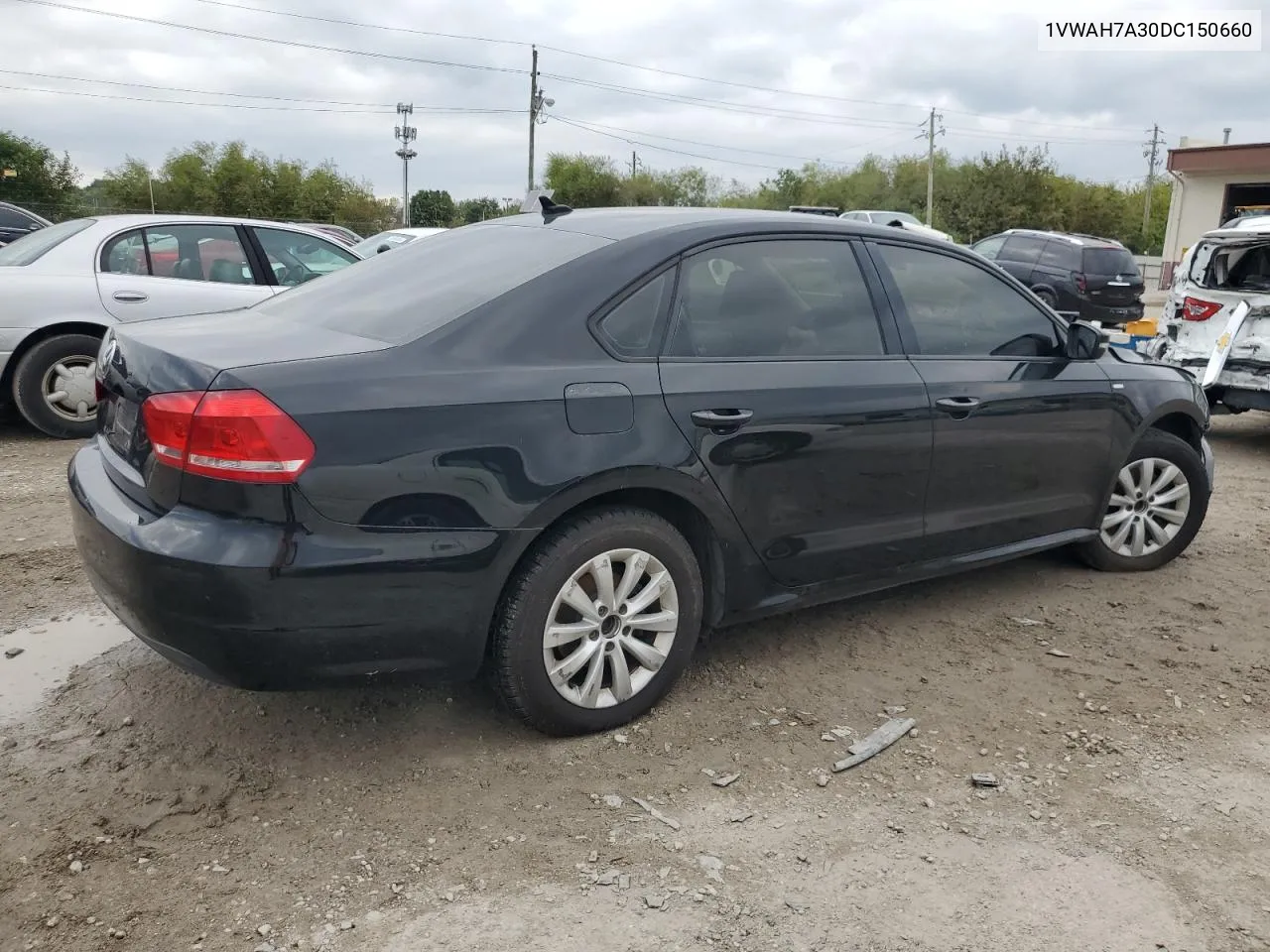 1VWAH7A30DC150660 2013 Volkswagen Passat S