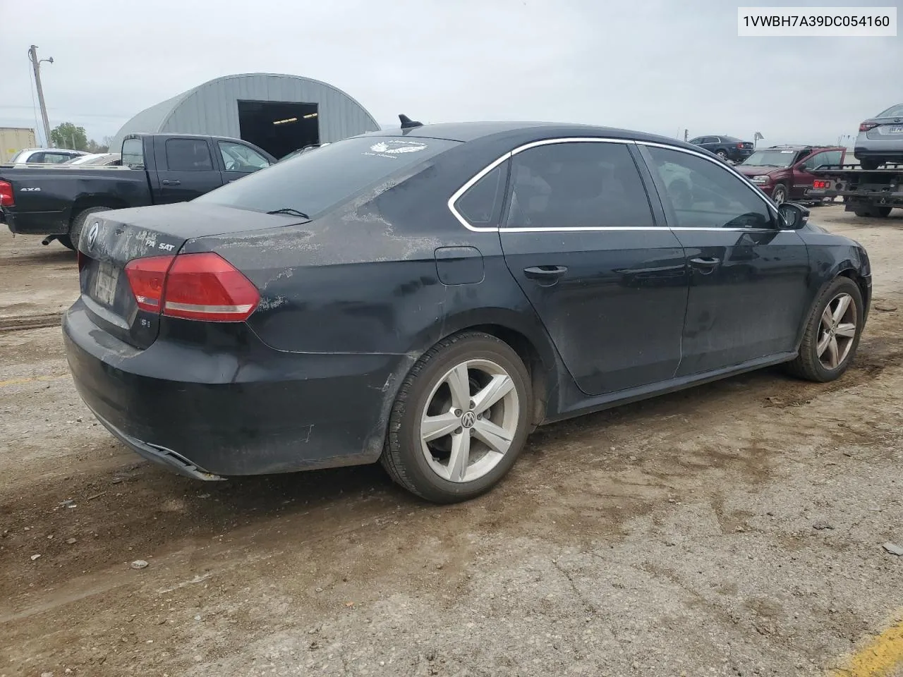 1VWBH7A39DC054160 2013 Volkswagen Passat Se