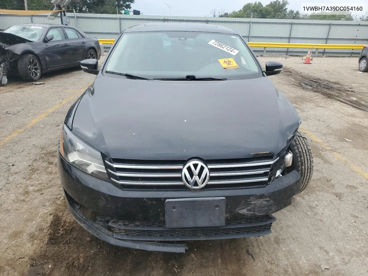 1VWBH7A39DC054160 2013 Volkswagen Passat Se