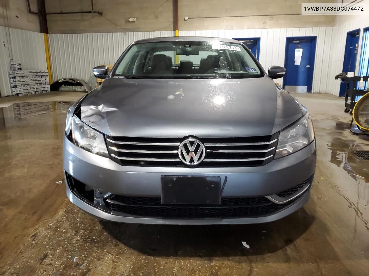 2013 Volkswagen Passat Se VIN: 1VWBP7A33DC074472 Lot: 73162214