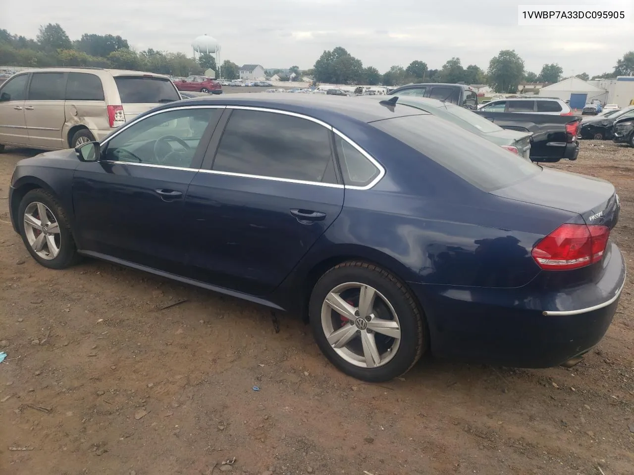 1VWBP7A33DC095905 2013 Volkswagen Passat Se