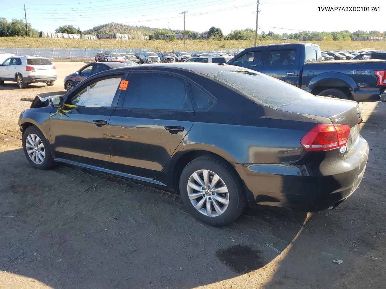 2013 Volkswagen Passat S VIN: 1VWAP7A3XDC101761 Lot: 73803484