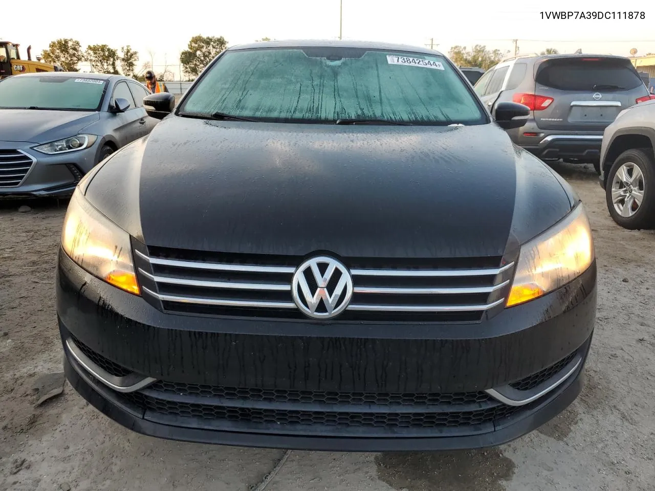 2013 Volkswagen Passat Se VIN: 1VWBP7A39DC111878 Lot: 73842544