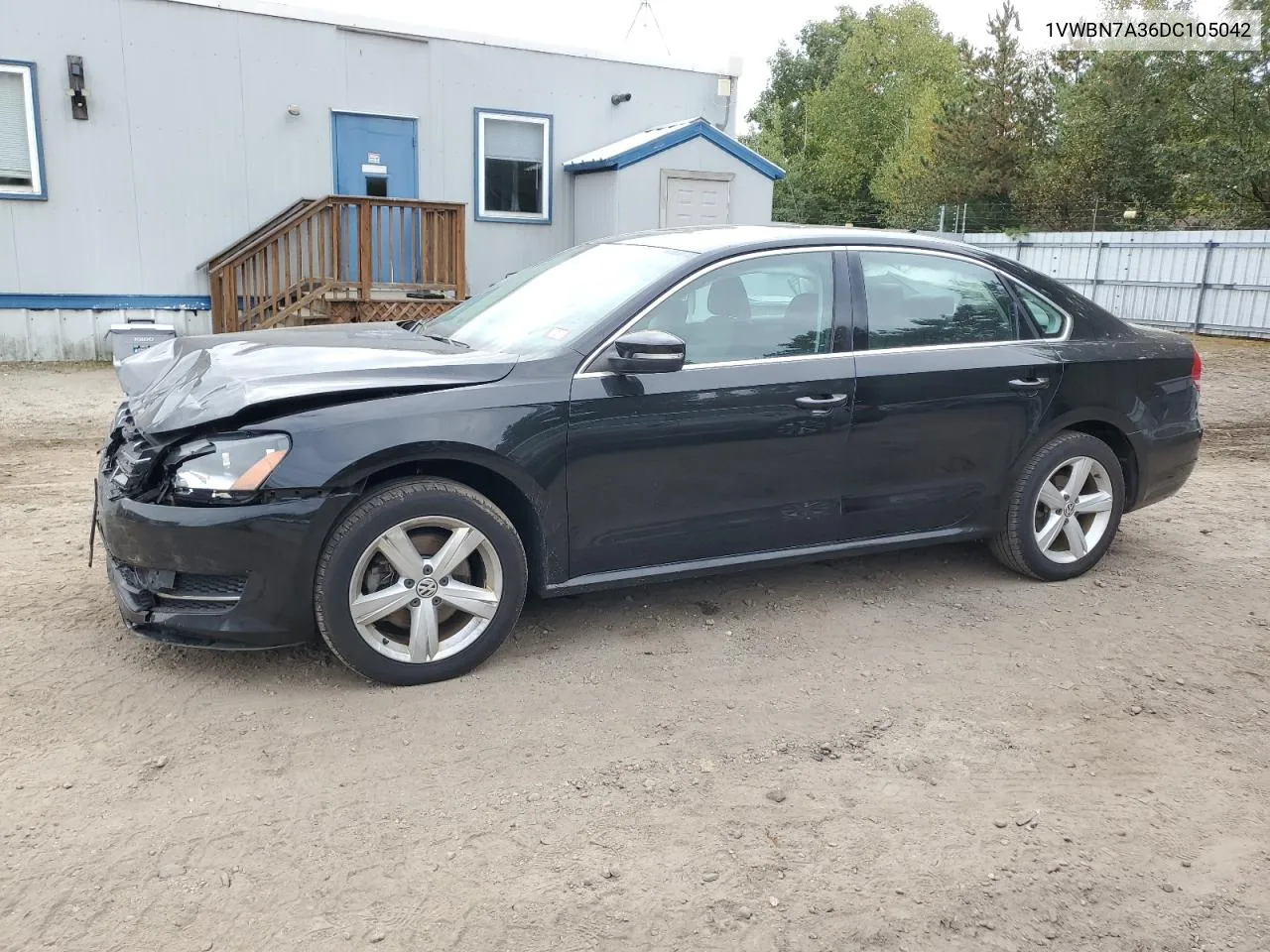 1VWBN7A36DC105042 2013 Volkswagen Passat Se