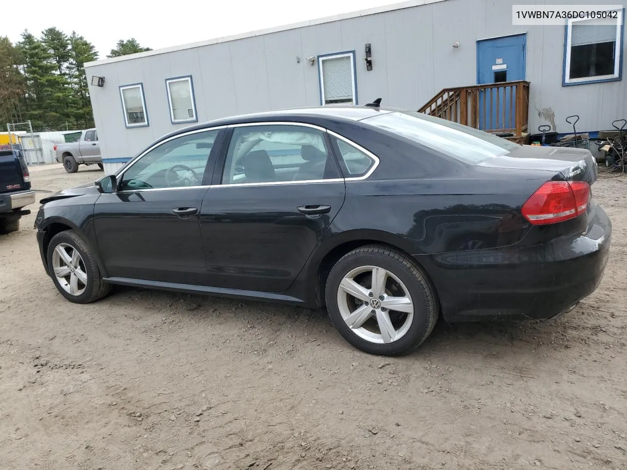 1VWBN7A36DC105042 2013 Volkswagen Passat Se