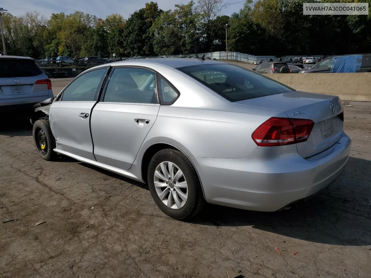 2013 Volkswagen Passat S VIN: 1VWAH7A30DC041065 Lot: 74127484