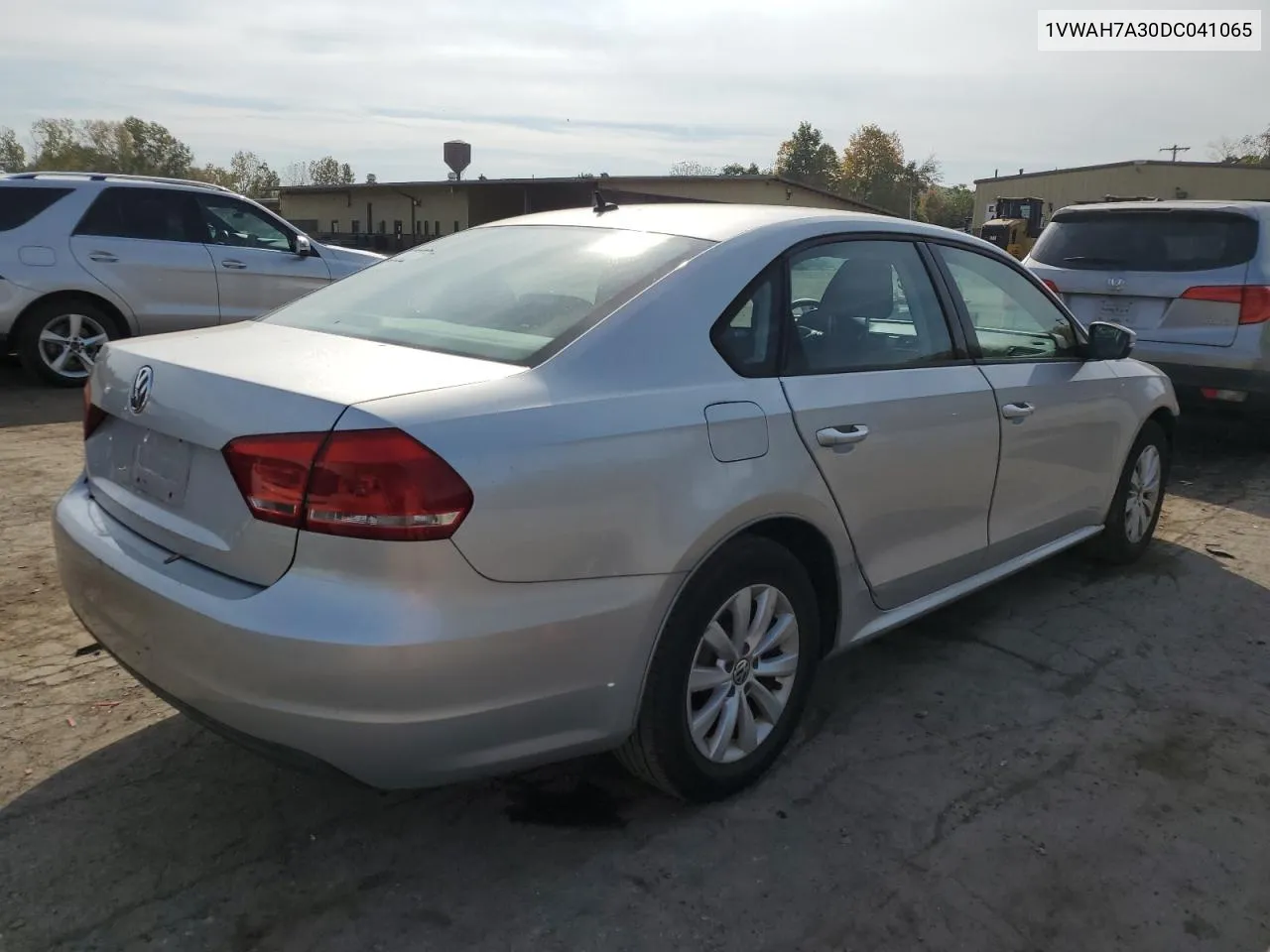 2013 Volkswagen Passat S VIN: 1VWAH7A30DC041065 Lot: 74127484