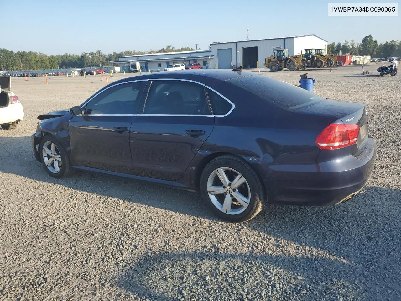 1VWBP7A34DC090065 2013 Volkswagen Passat Se