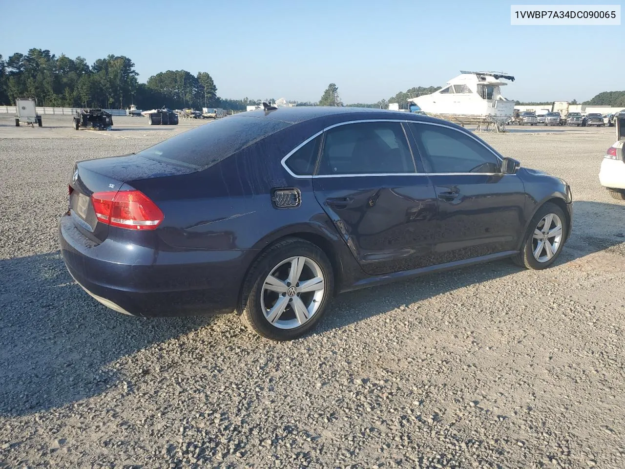 1VWBP7A34DC090065 2013 Volkswagen Passat Se