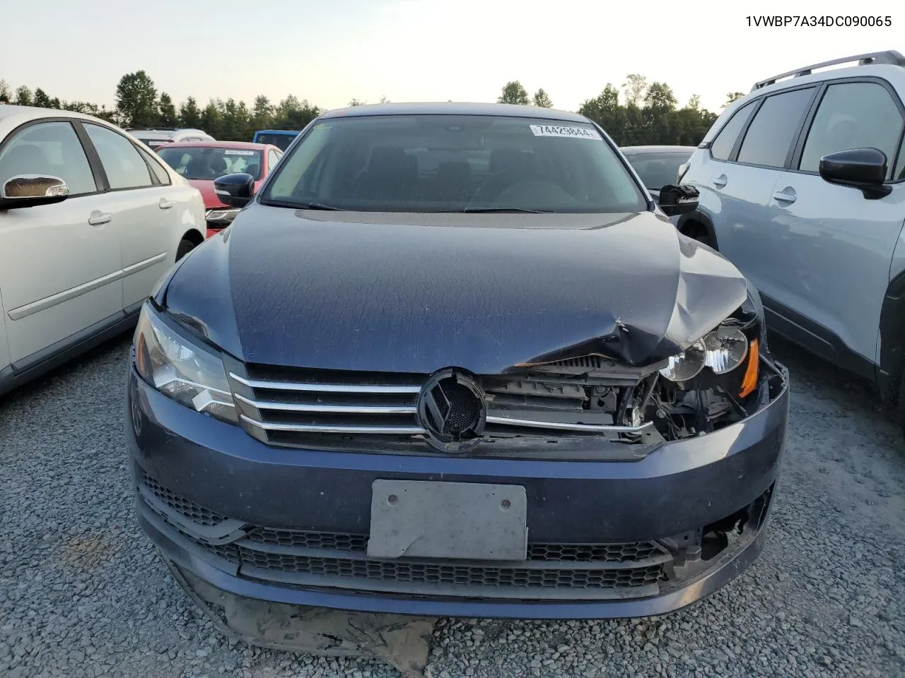 1VWBP7A34DC090065 2013 Volkswagen Passat Se