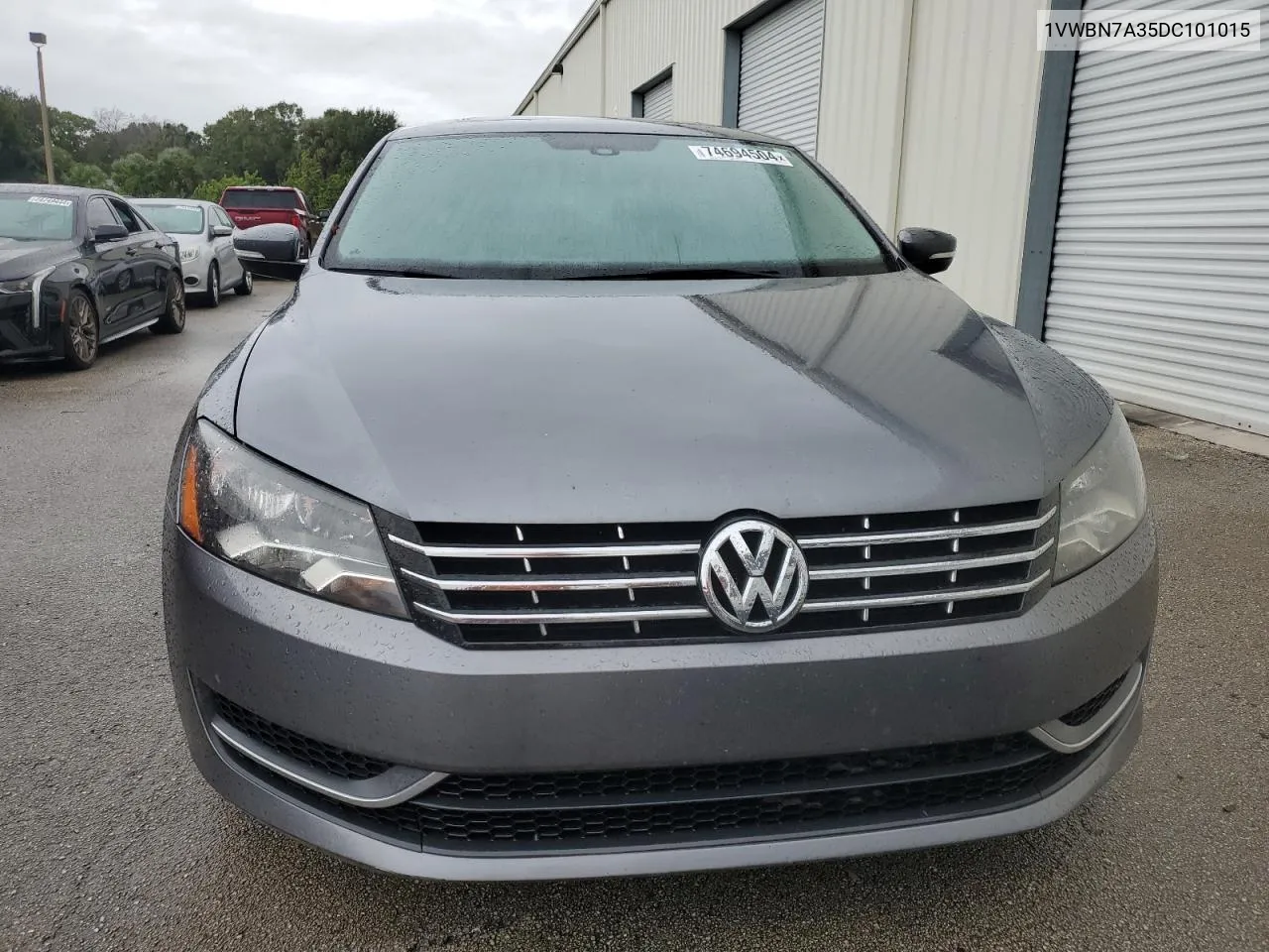 1VWBN7A35DC101015 2013 Volkswagen Passat Se