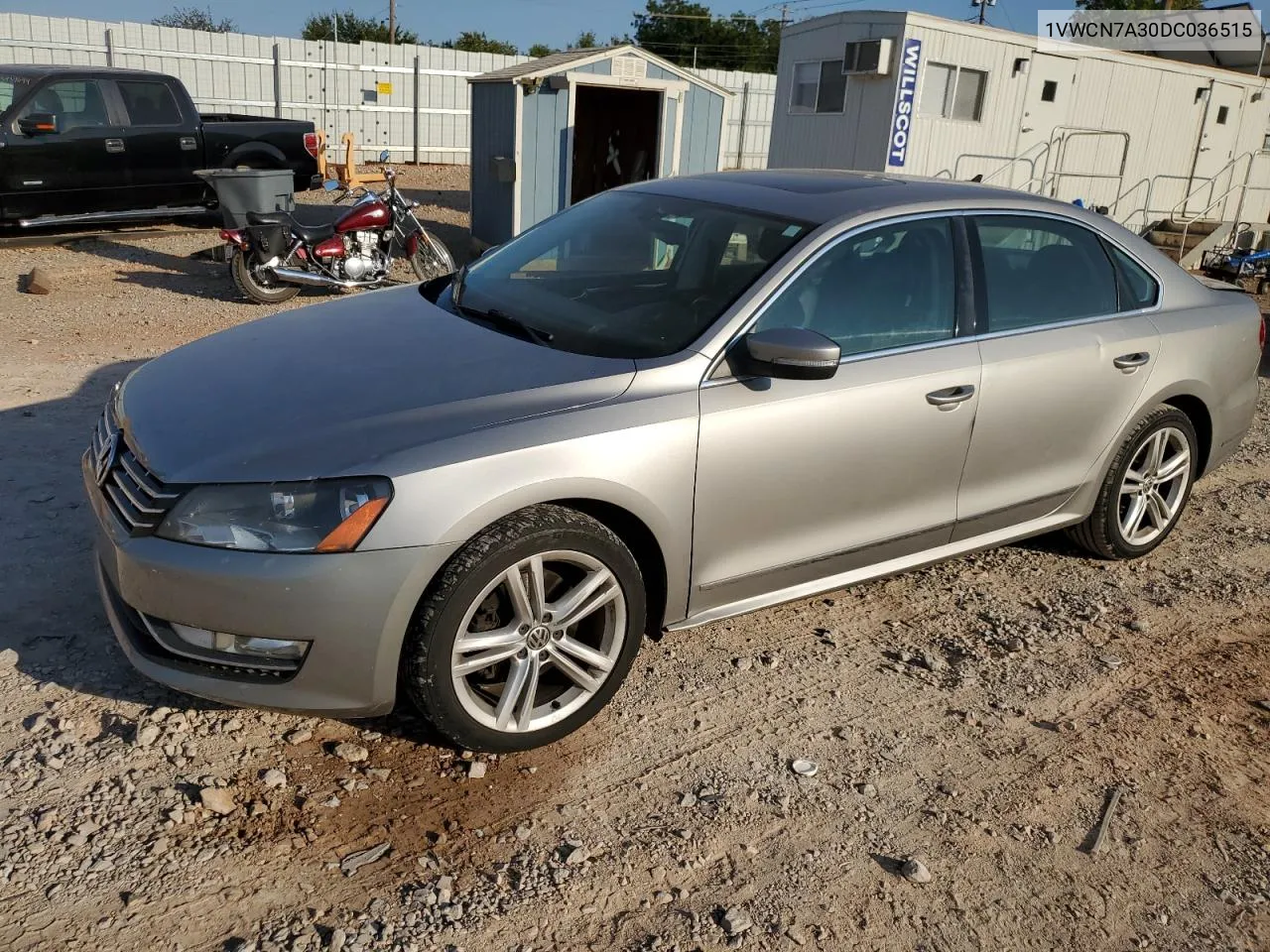 2013 Volkswagen Passat Sel VIN: 1VWCN7A30DC036515 Lot: 74919764