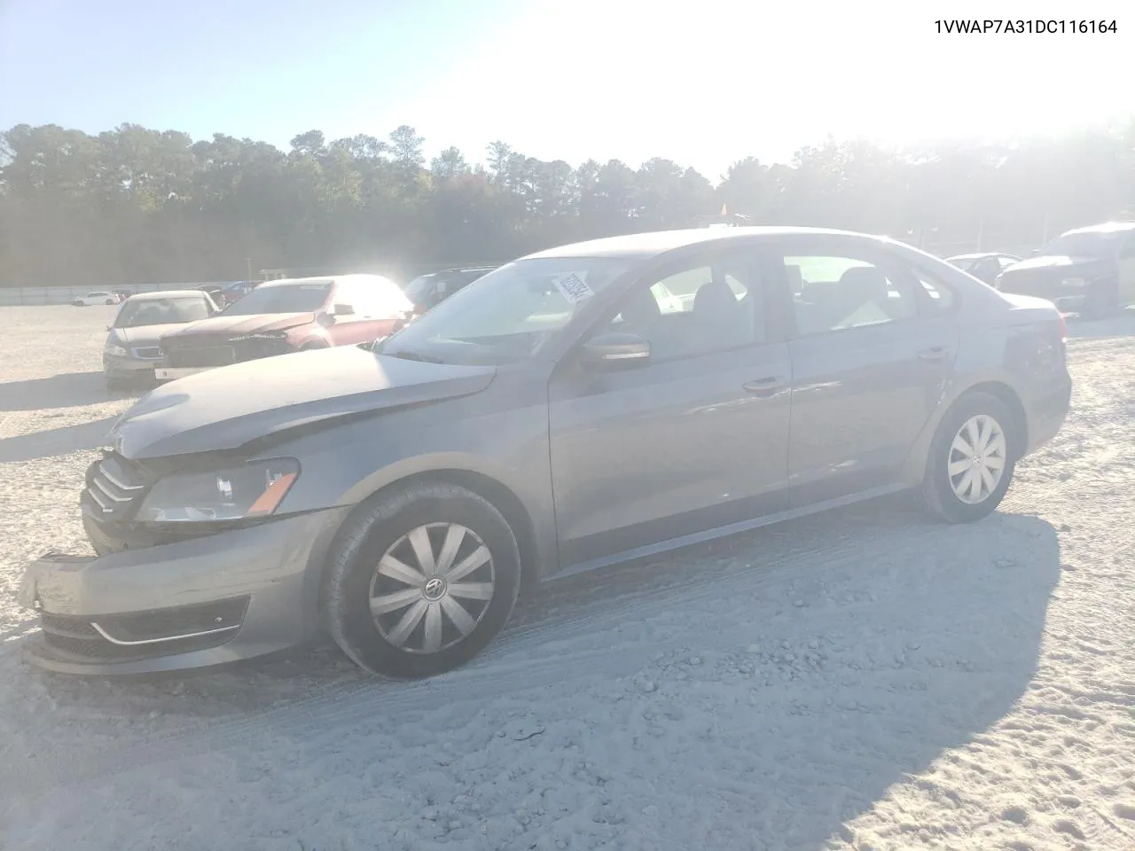 2013 Volkswagen Passat S VIN: 1VWAP7A31DC116164 Lot: 76225254