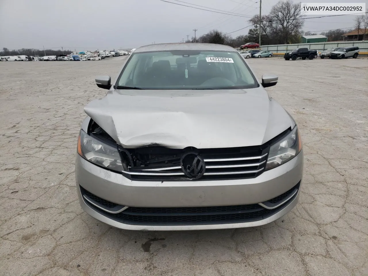 2013 Volkswagen Passat S VIN: 1VWAP7A34DC002952 Lot: 76449064