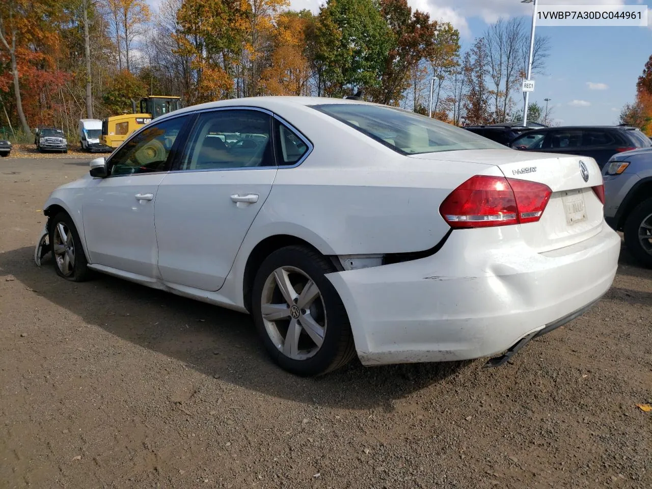 2013 Volkswagen Passat Se VIN: 1VWBP7A30DC044961 Lot: 77733004