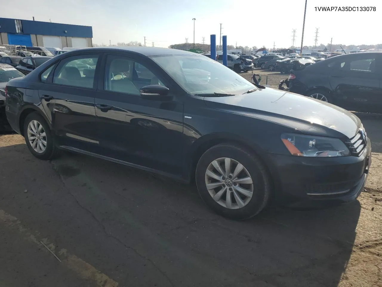 1VWAP7A35DC133078 2013 Volkswagen Passat S