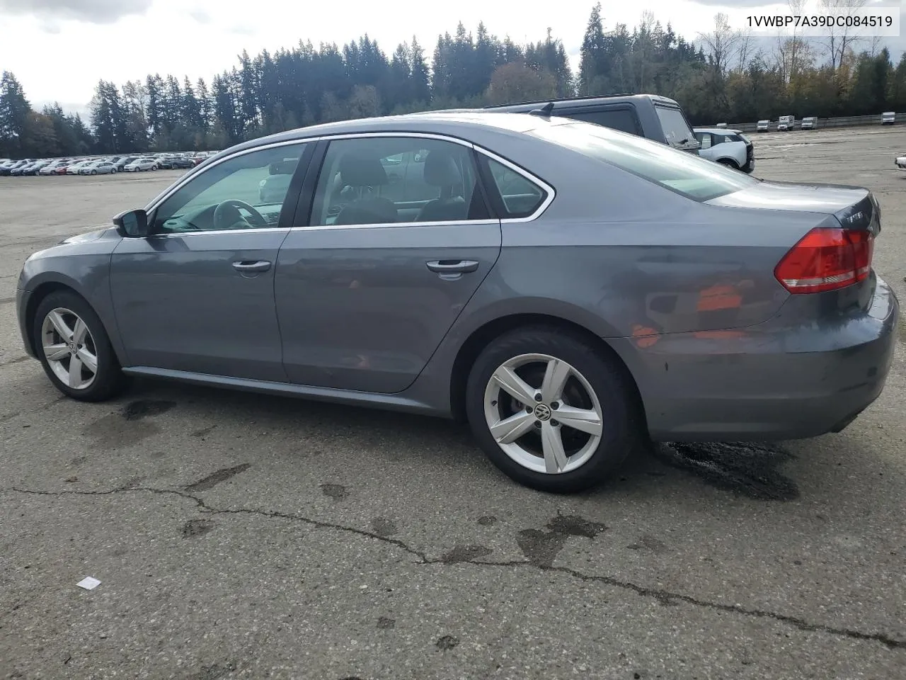 2013 Volkswagen Passat Se VIN: 1VWBP7A39DC084519 Lot: 78081214