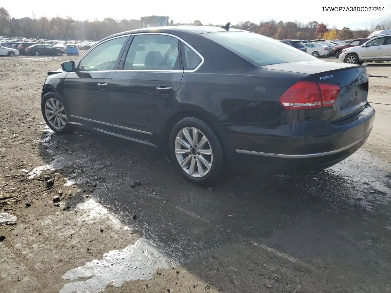 2013 Volkswagen Passat Sel VIN: 1VWCP7A38DC027264 Lot: 78146124