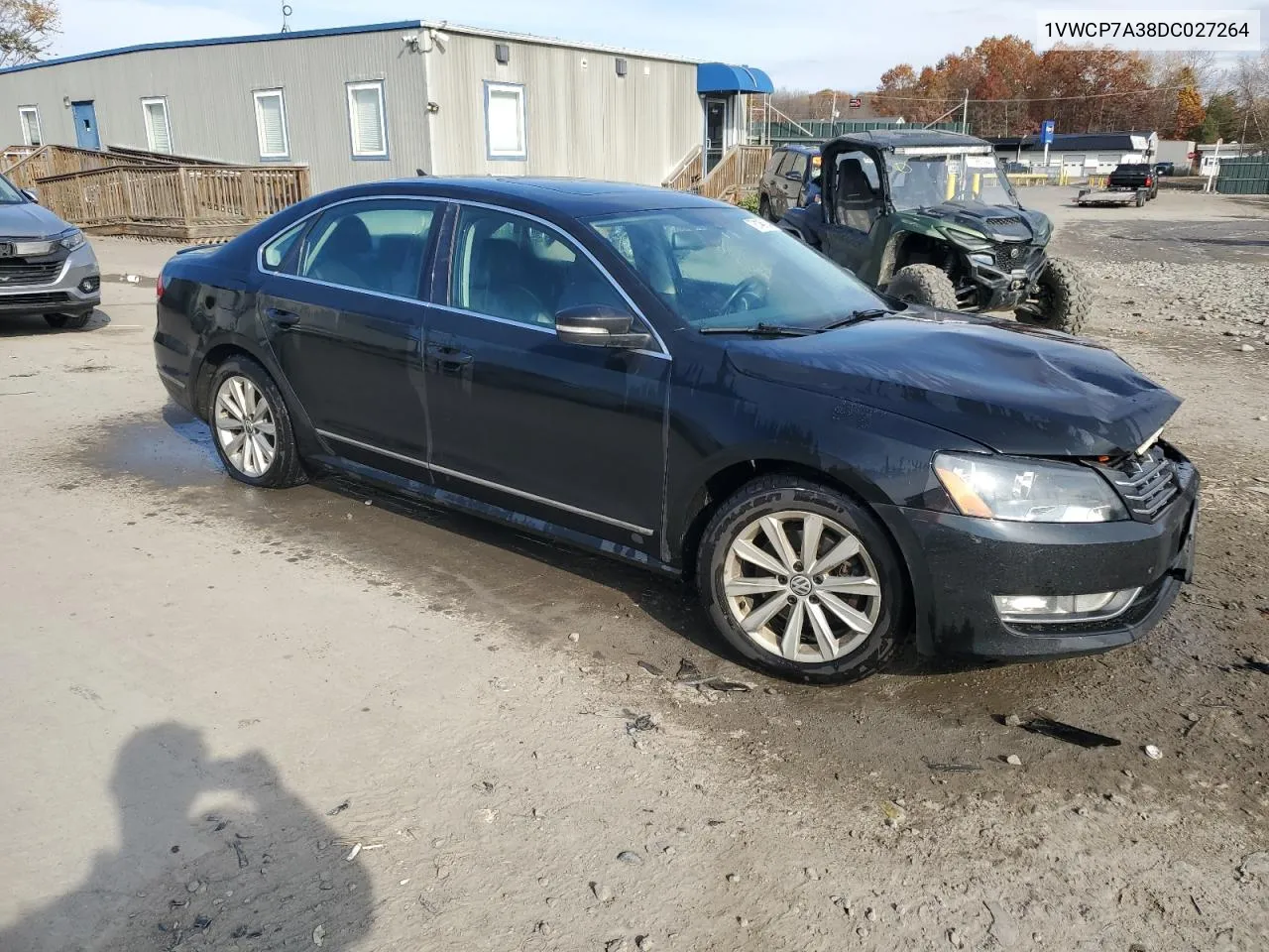 2013 Volkswagen Passat Sel VIN: 1VWCP7A38DC027264 Lot: 78146124