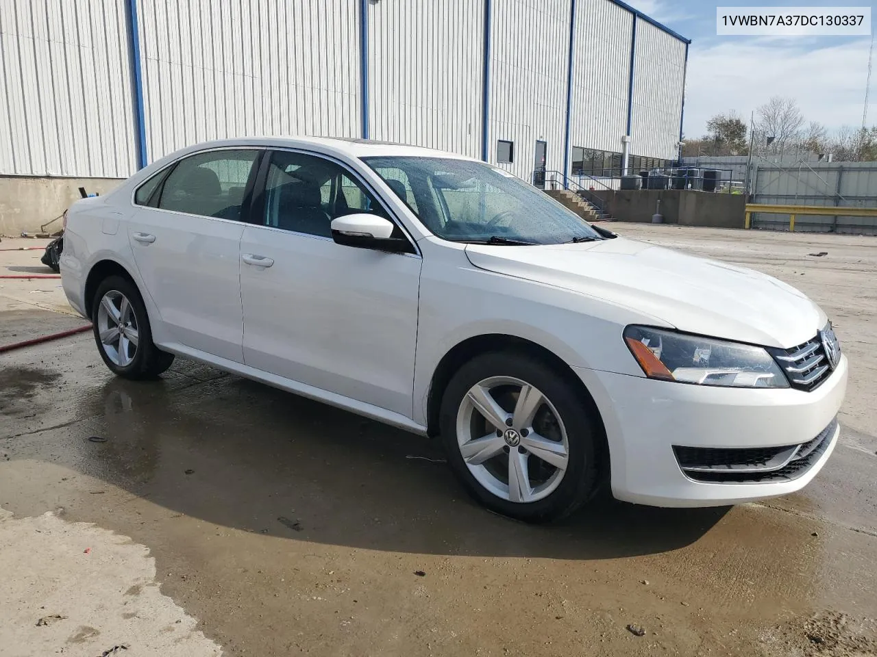 2013 Volkswagen Passat Se VIN: 1VWBN7A37DC130337 Lot: 78248274