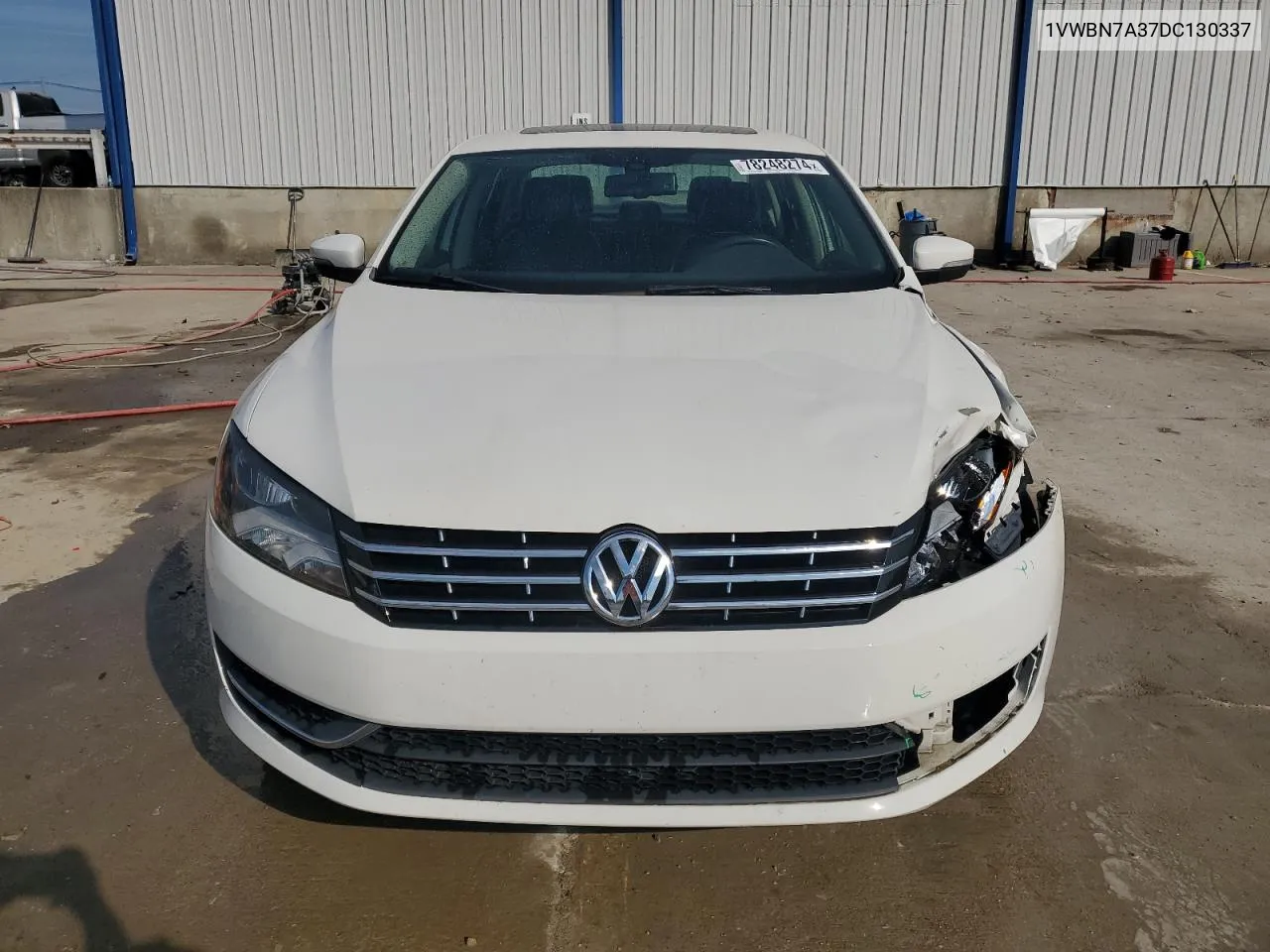 2013 Volkswagen Passat Se VIN: 1VWBN7A37DC130337 Lot: 78248274