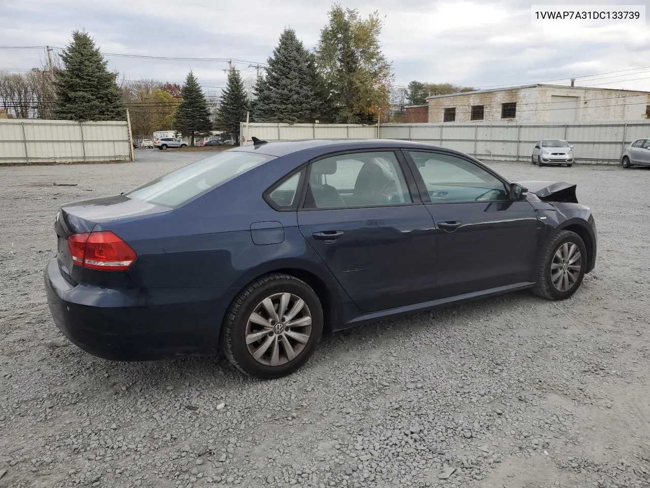 2013 Volkswagen Passat S VIN: 1VWAP7A31DC133739 Lot: 80042634