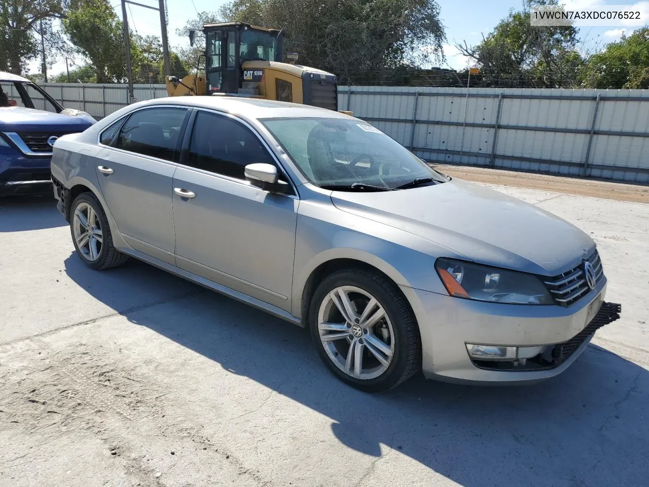 2013 Volkswagen Passat Sel VIN: 1VWCN7A3XDC076522 Lot: 80126794