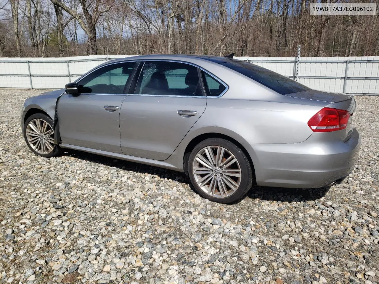 2014 Volkswagen Passat Se VIN: 1VWBT7A37EC096102 Lot: 44941924