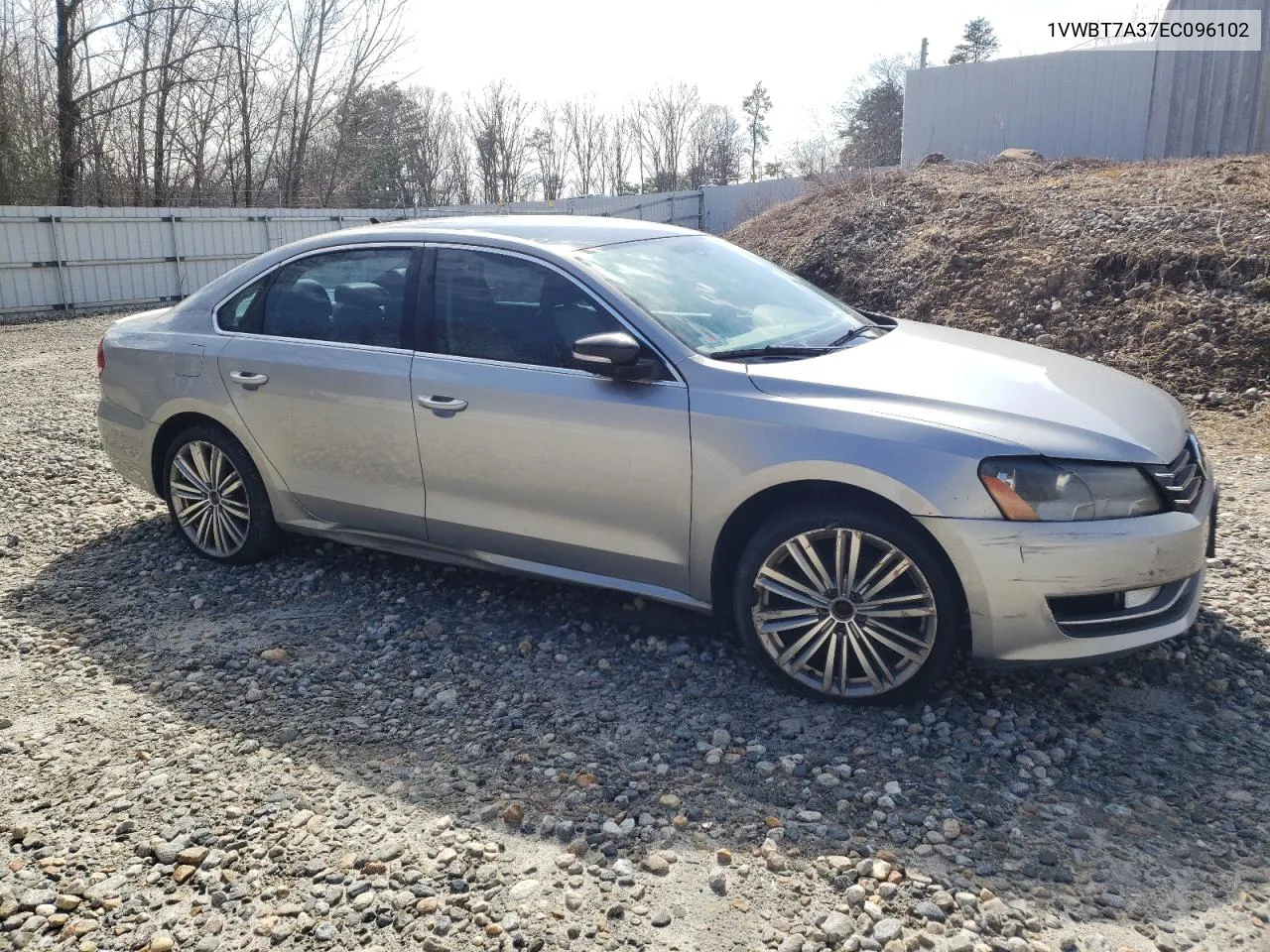 2014 Volkswagen Passat Se VIN: 1VWBT7A37EC096102 Lot: 44941924