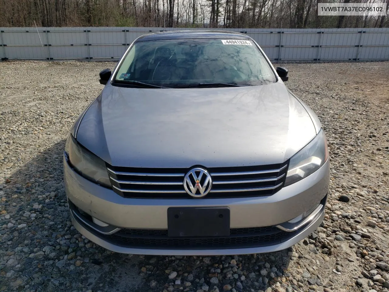 2014 Volkswagen Passat Se VIN: 1VWBT7A37EC096102 Lot: 44941924