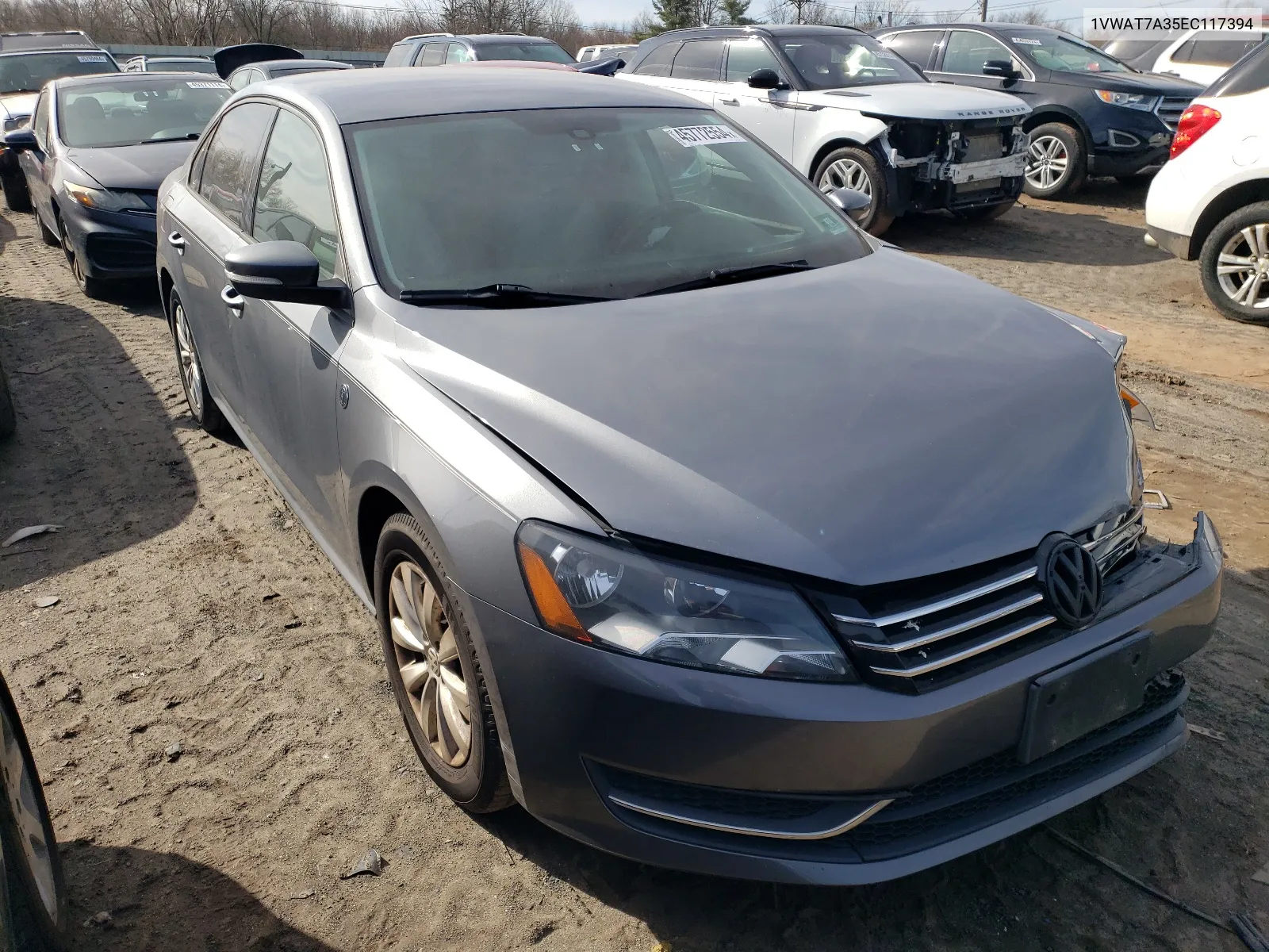 2014 Volkswagen Passat S VIN: 1VWAT7A35EC117394 Lot: 45772554