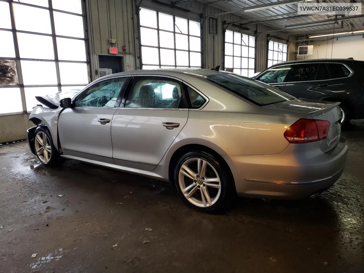 2014 Volkswagen Passat Sel VIN: 1VWCN7A31EC039537 Lot: 48563864