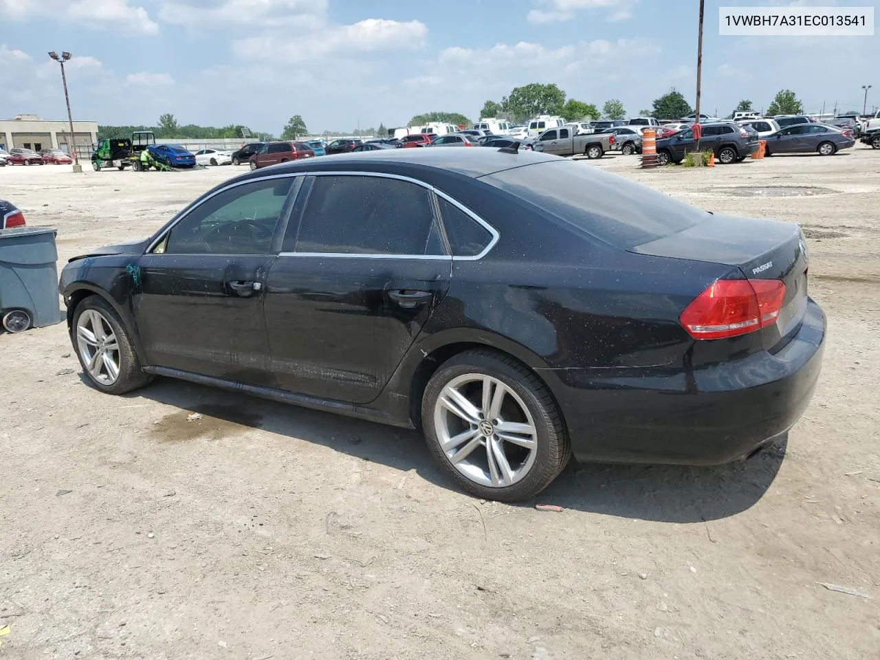 2014 Volkswagen Passat Se VIN: 1VWBH7A31EC013541 Lot: 59780624