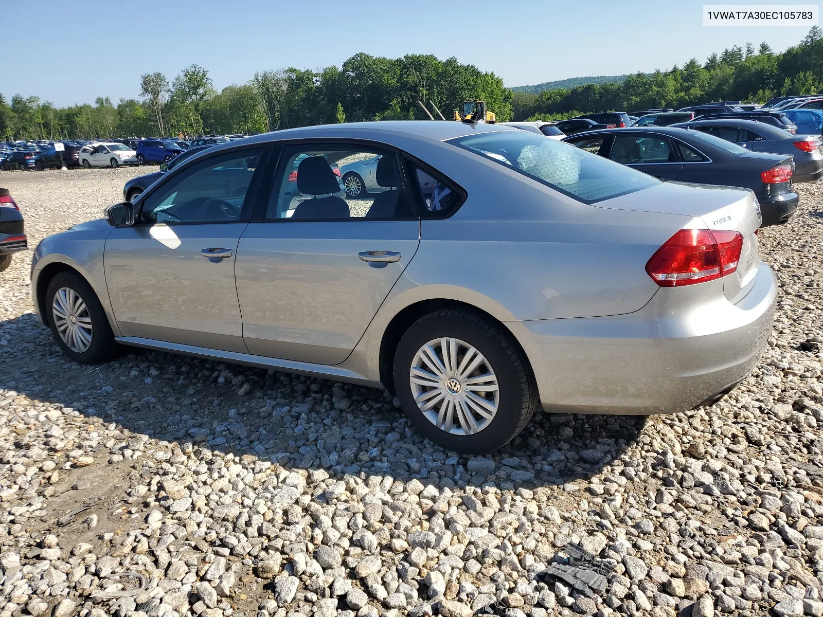 2014 Volkswagen Passat S VIN: 1VWAT7A30EC105783 Lot: 60275874