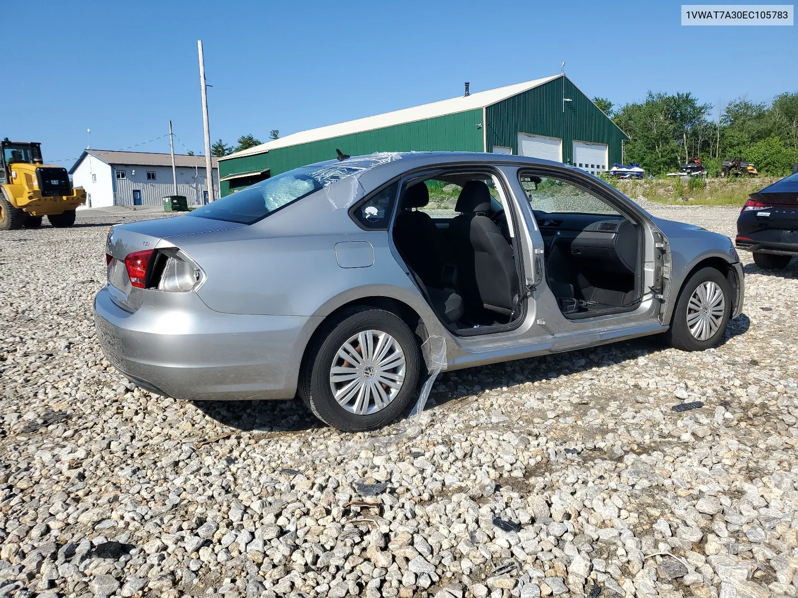 2014 Volkswagen Passat S VIN: 1VWAT7A30EC105783 Lot: 60275874