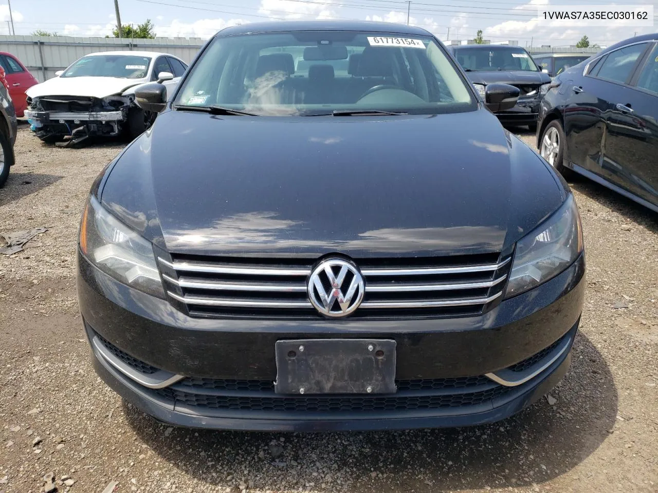 2014 Volkswagen Passat S VIN: 1VWAS7A35EC030162 Lot: 61773154