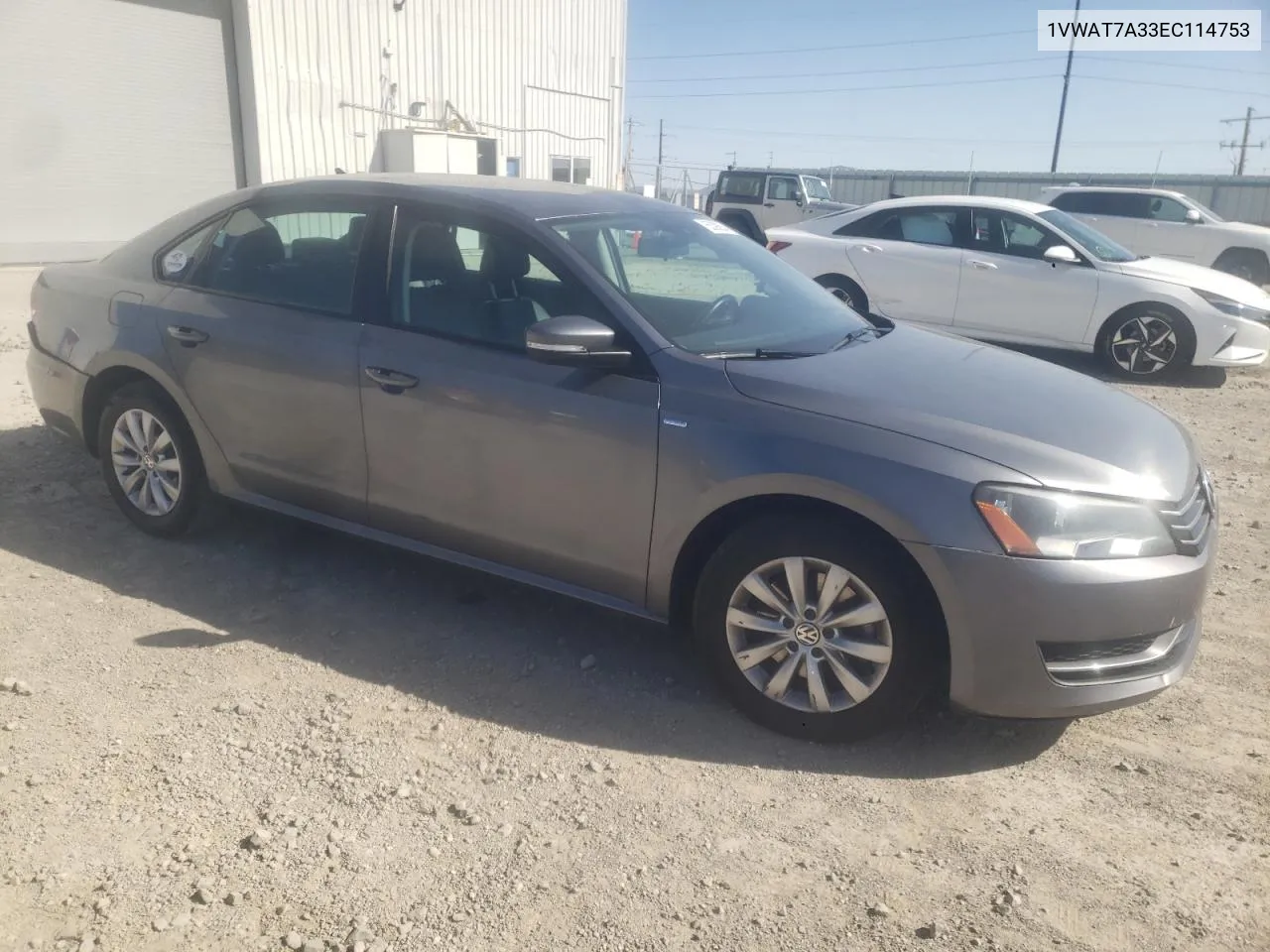 2014 Volkswagen Passat S VIN: 1VWAT7A33EC114753 Lot: 62717024