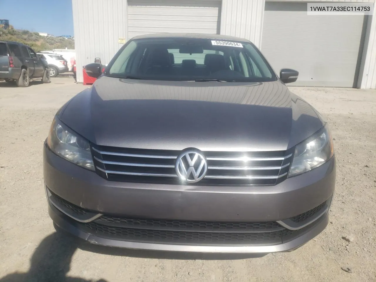 2014 Volkswagen Passat S VIN: 1VWAT7A33EC114753 Lot: 62717024