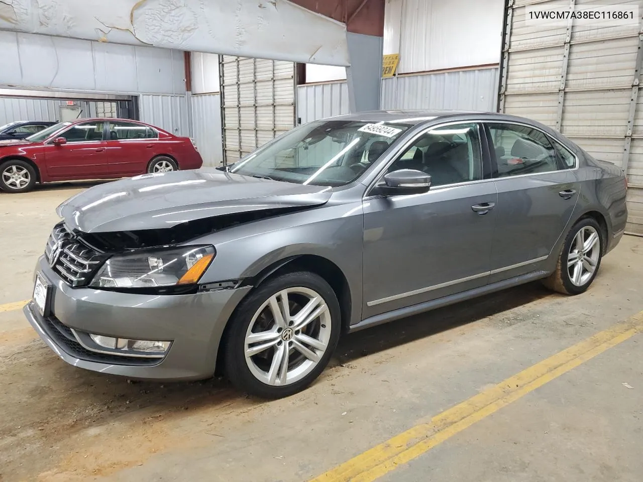 2014 Volkswagen Passat Sel VIN: 1VWCM7A38EC116861 Lot: 64959244