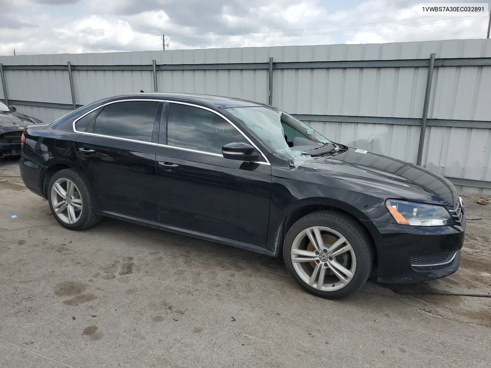 2014 Volkswagen Passat Se VIN: 1VWBS7A30EC032891 Lot: 66664104