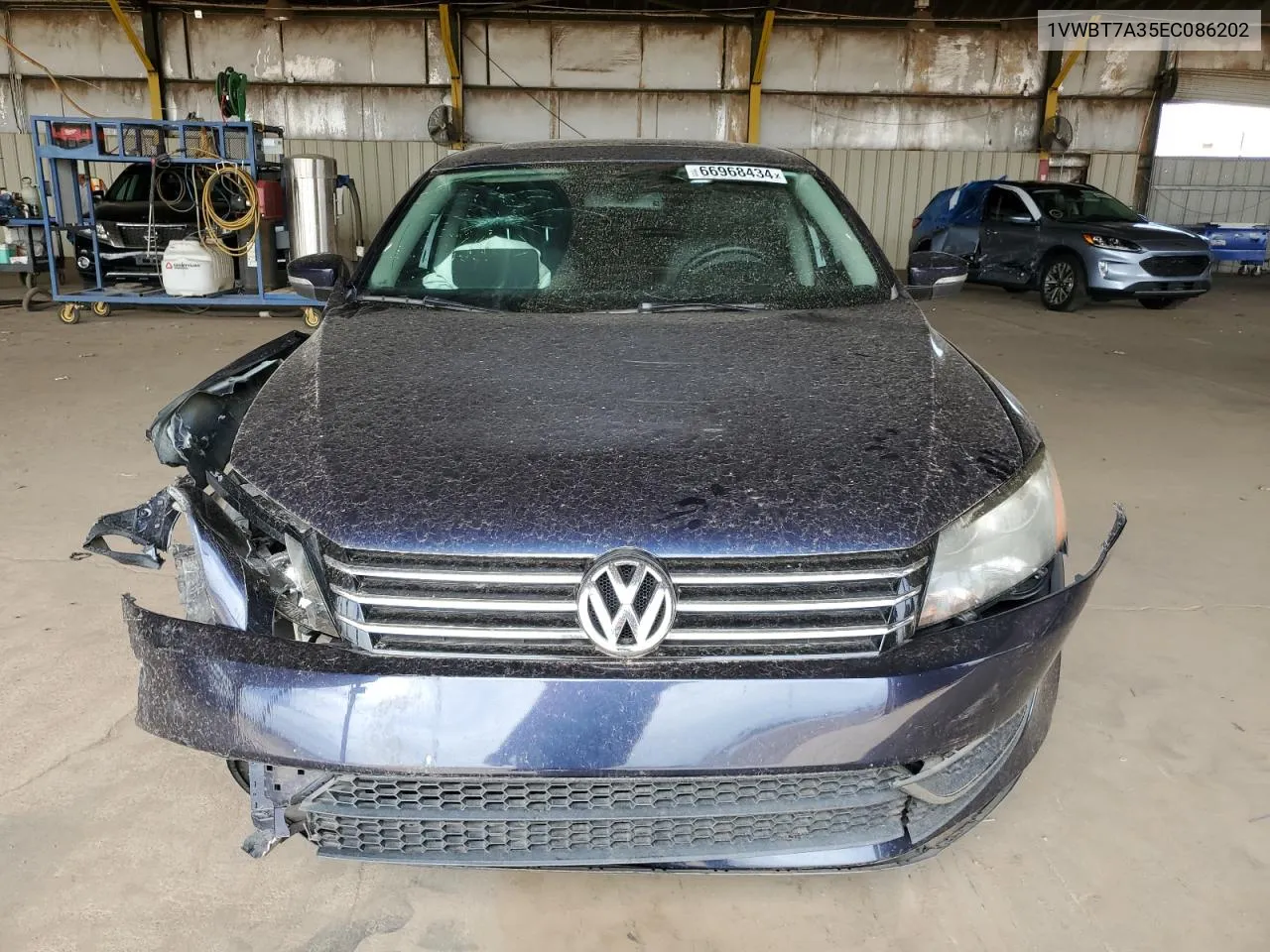 1VWBT7A35EC086202 2014 Volkswagen Passat Se