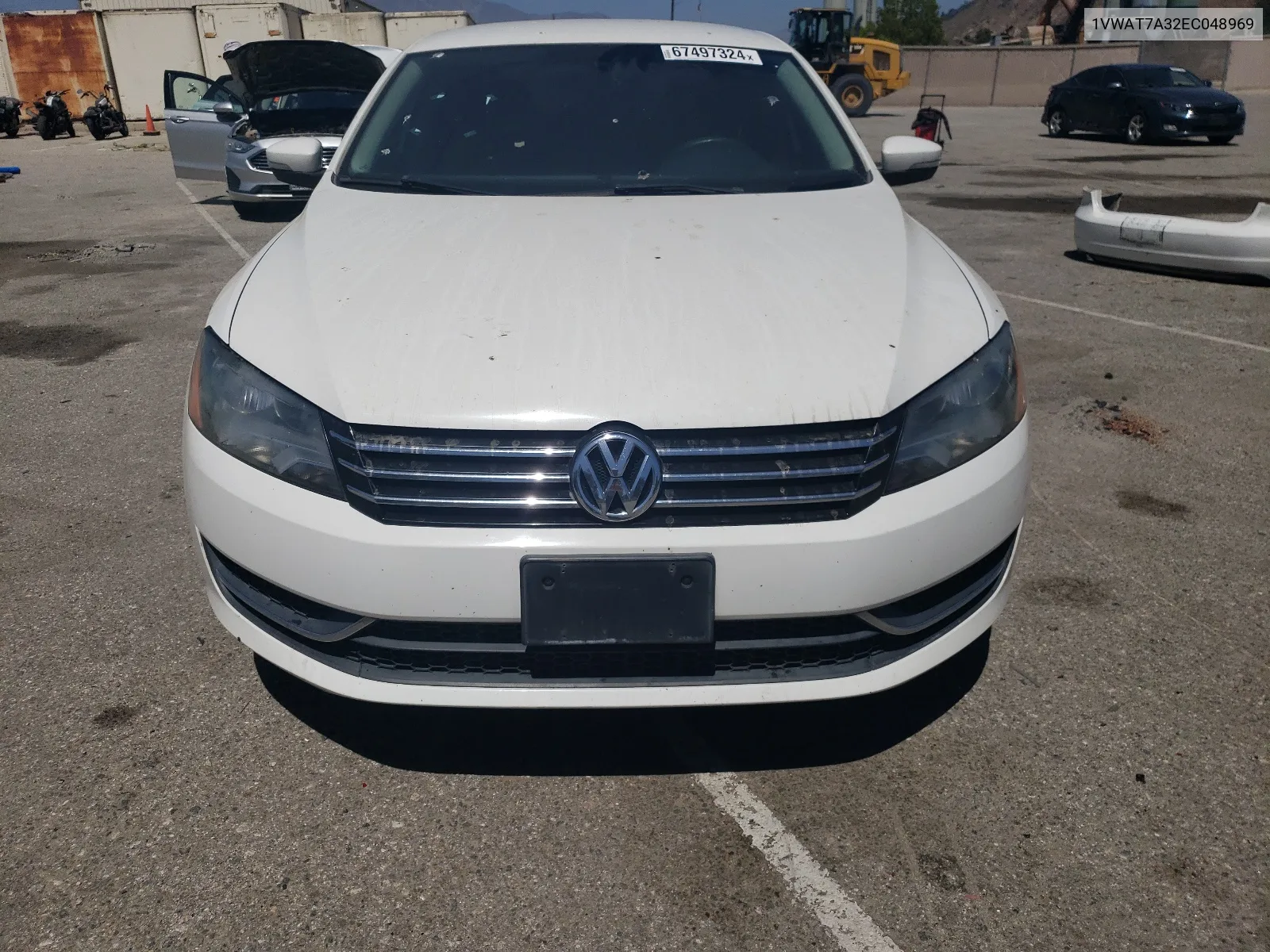 2014 Volkswagen Passat S VIN: 1VWAT7A32EC048969 Lot: 67497324