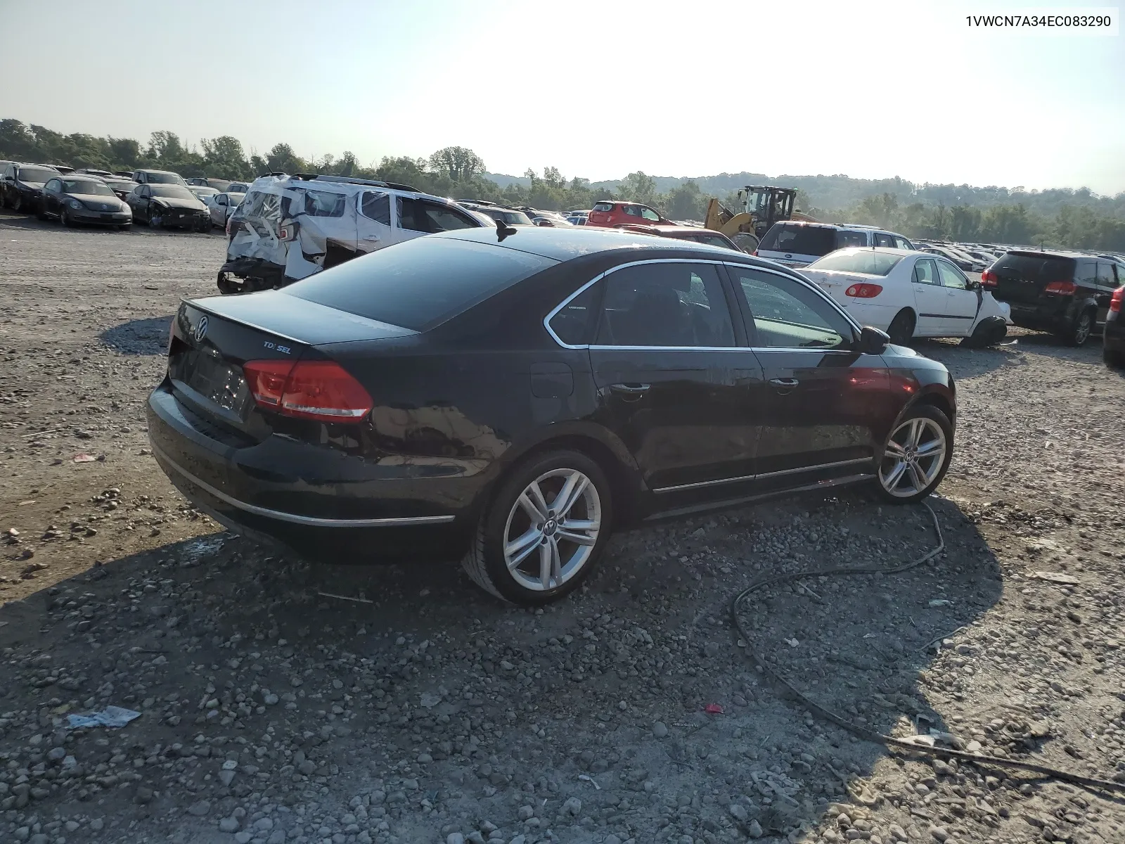 2014 Volkswagen Passat Sel VIN: 1VWCN7A34EC083290 Lot: 68519634