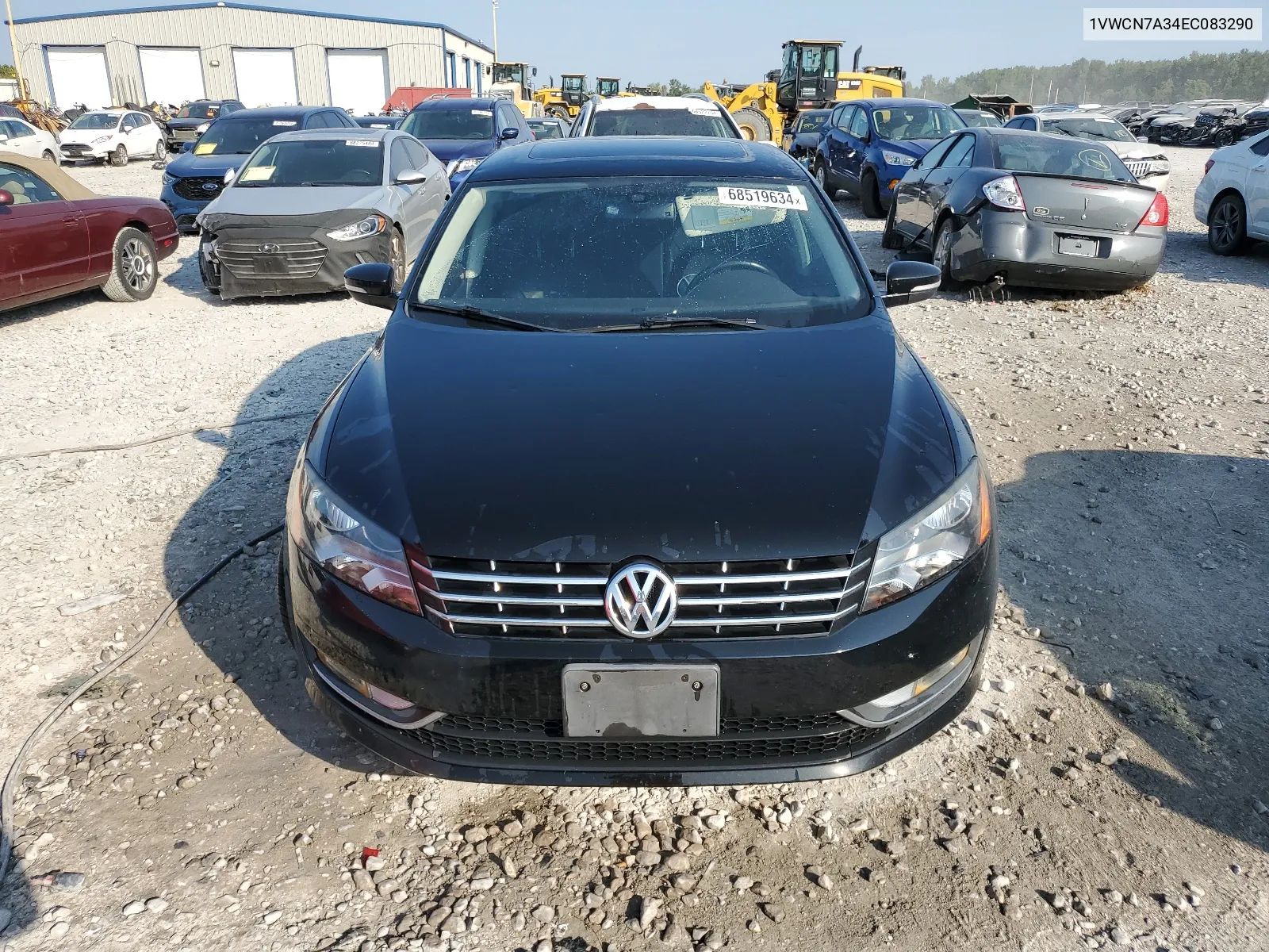 2014 Volkswagen Passat Sel VIN: 1VWCN7A34EC083290 Lot: 68519634